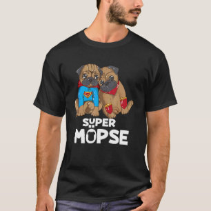Hund aveln Pug Toppen Pug som säger Hundägare T Shirt