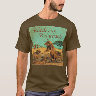 Hund aveln: Rhodesian Ridgeback T Shirt