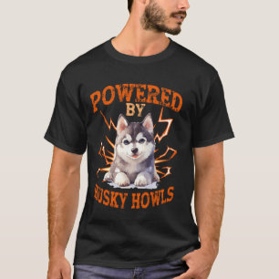 Hund aveln Siberian husky Husky Älskare med Hu som T Shirt
