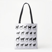 Hund aveln Silhouettes Slogan: Pawsitive Cute