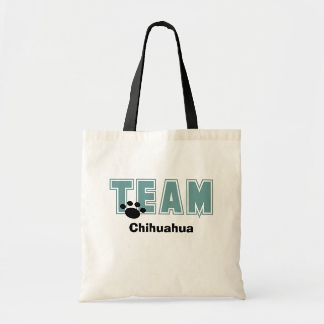 Hund aveln TEAM Tote Bag Tygkasse (Framsidan)