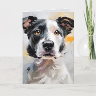 Hund avsedd för födelsedag Humor Kort