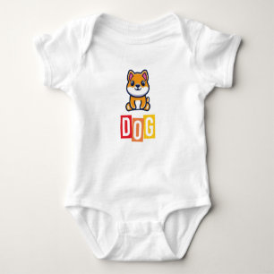 Hund Baby Jersey Bodykostym T Shirt