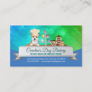 Hund Bakery Slogans Visitkort
