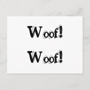 Hund Barking Complaint Vykort
