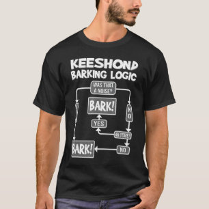 Hund Barking Logic, rolig hund presentidé, underba T Shirt