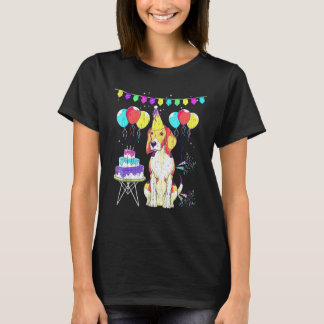 Hund Barn Födelsedagstårta Hundägare Husdjur Djur T Shirt