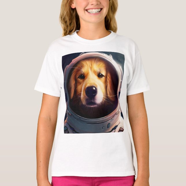 hund barn t shirt (Framsida)
