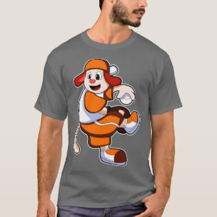 Hund Baseball Baseball-handske 2 T Shirt