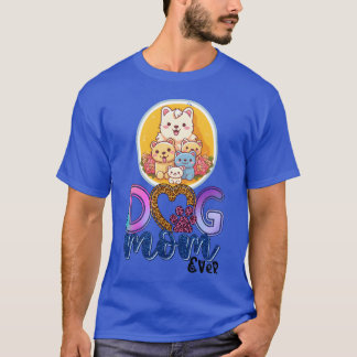 Hund Bästa Hund Mamma någonsin Hund Design Hund vi T Shirt