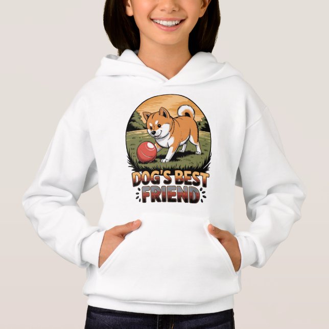Hund bästa vän Hund älskare T Shirt (Framsida)