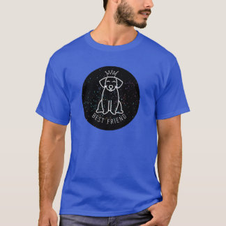 Hund bästa vänner t shirt