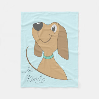 Hund-be-vänliga Fleece Blanket