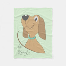 Hund-be-vänliga Fleece Blanket