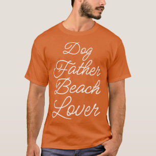 Hund Beach Älskare II T Shirt