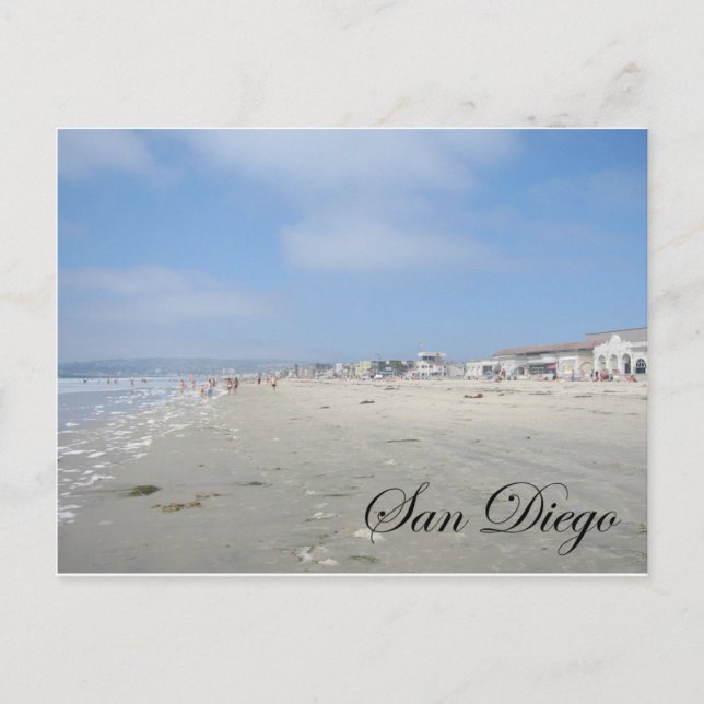 Hund Beach Vykort (Framsida)