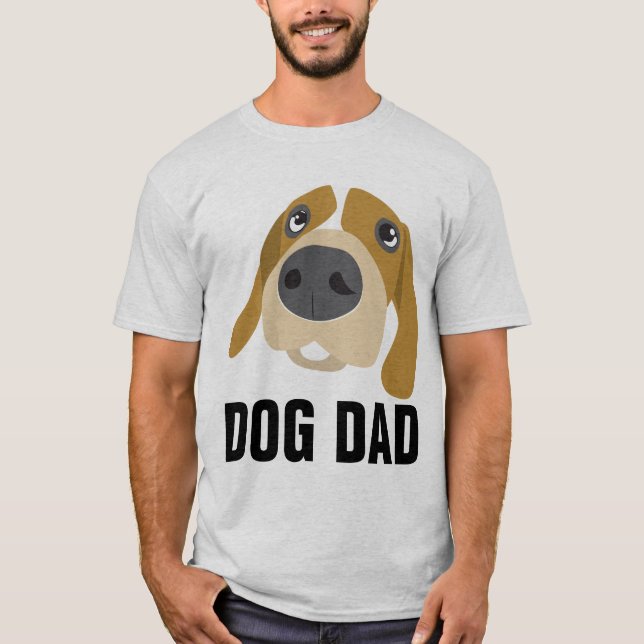 HUND Beagle T-Shirts Tees (Framsida)