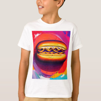 Hund Big Bita Hett - kolossal Hotdog Chronicles T Shirt