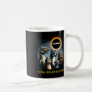 Hund Bigfoot Eclipse Gles Total Solar Eclipse 2024 Kaffemugg