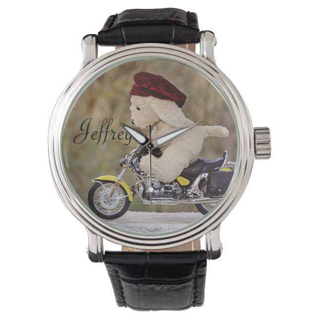 HUND BIKER - ARMBANDSUR (Framsida)