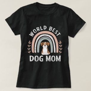 hund boho rainbow tshirt t shirt