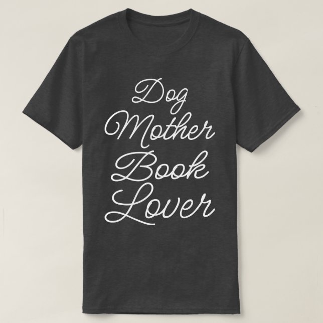 HUND BOK ÄLSKARE II T SHIRT (Design framsida)