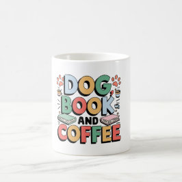Hund, Bok och kaffe Kaffemugg
