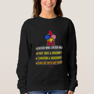 Hund Bologna M. Vinge Chicken Vinge Hett T Shirt