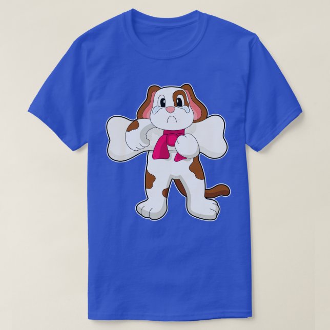Hund Bone Strength-utbildning T Shirt (Design framsida)