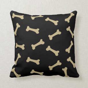 Hund Bones Dekorativ kudde