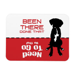 Hund Borta Potty Magnet - släpp ut hund
