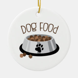 Hund Bowl Julgransprydnad Keramik