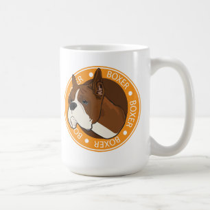 Hund Boxer Kaffemugg