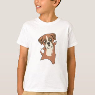 Hund Boxer Puppy Cute Hundar För barn T Shirt