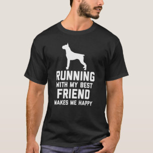 Hund Boxer Running Springers T Shirt