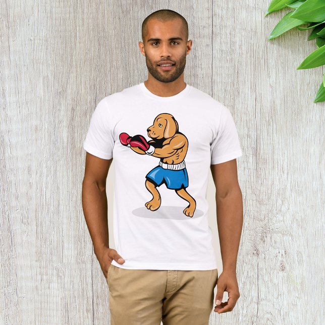 Hund Boxing Manar T-Shirt (Skapare uppladdad)