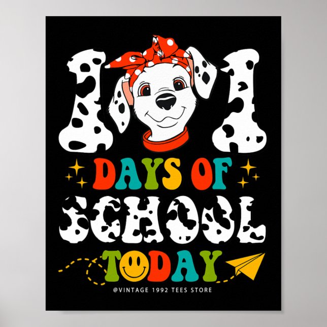 Hund Boys Dalmatian Girls 100 dagar Poster (Framsidan)