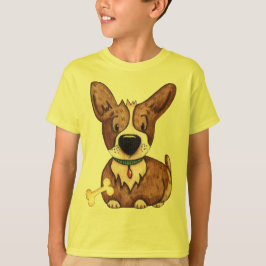 Hund Boys Gult T shirt