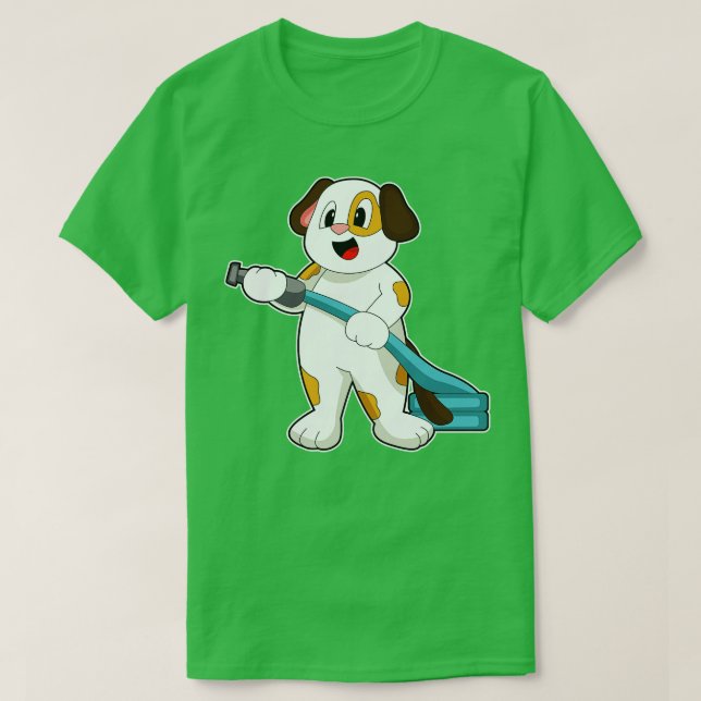 Hund brandsläckare t shirt (Design framsida)