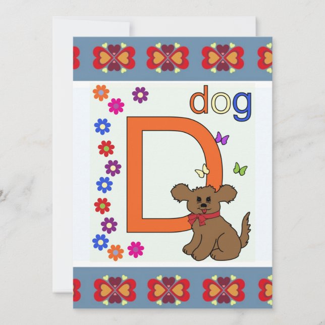 HUND BREV D (Framsida)