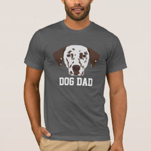 Hund, brustna Dalmatien Fars dag T Shirt