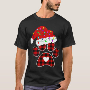 Hund Buffalo Play jul Tass med julhatt Lig T Shirt