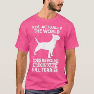 Hund Bull Terrier T-Shirt