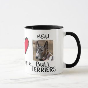 Hund Bull Terriers Mugg