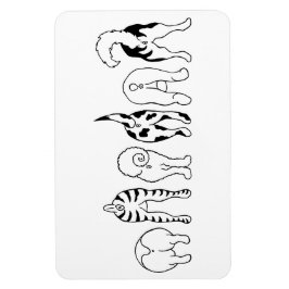 Hund Butts Magnet