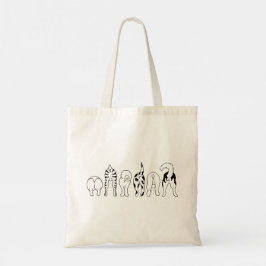 Hund Butts Tygkasse