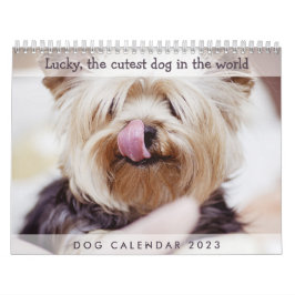 Hund Calendar 2023 Add your Cute Photos Kalender