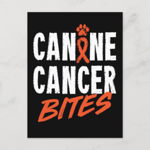 Hund Cancer Bita Vykort