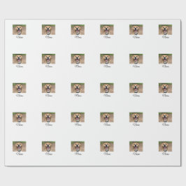 Hund cat-fotolägg till namn cu-anpassningsbar-pers presentpapper