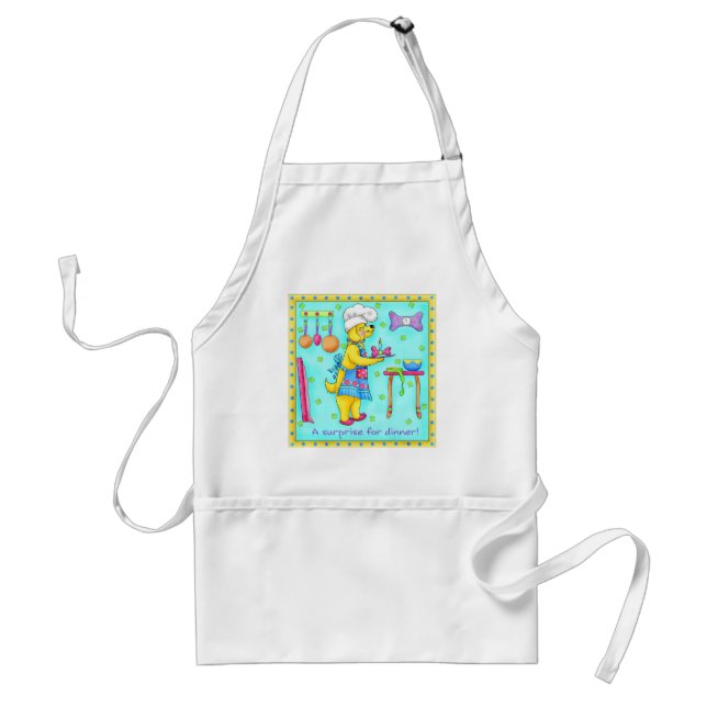 Hund Chef Apron Förkläde (Framsidan)